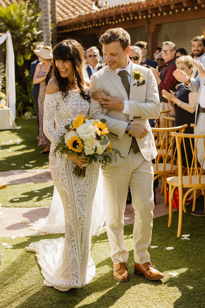 Grace Bride Ariana in the Nathalia Gown