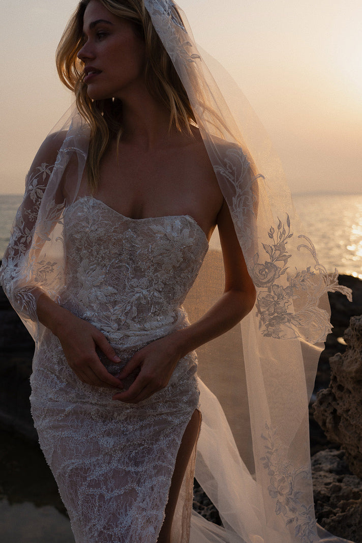 Grace Bride in the Cartier Gown