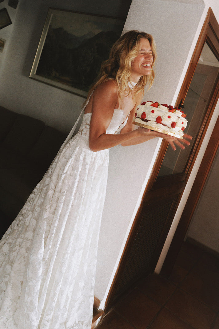 Grace Bride in the Como Gown