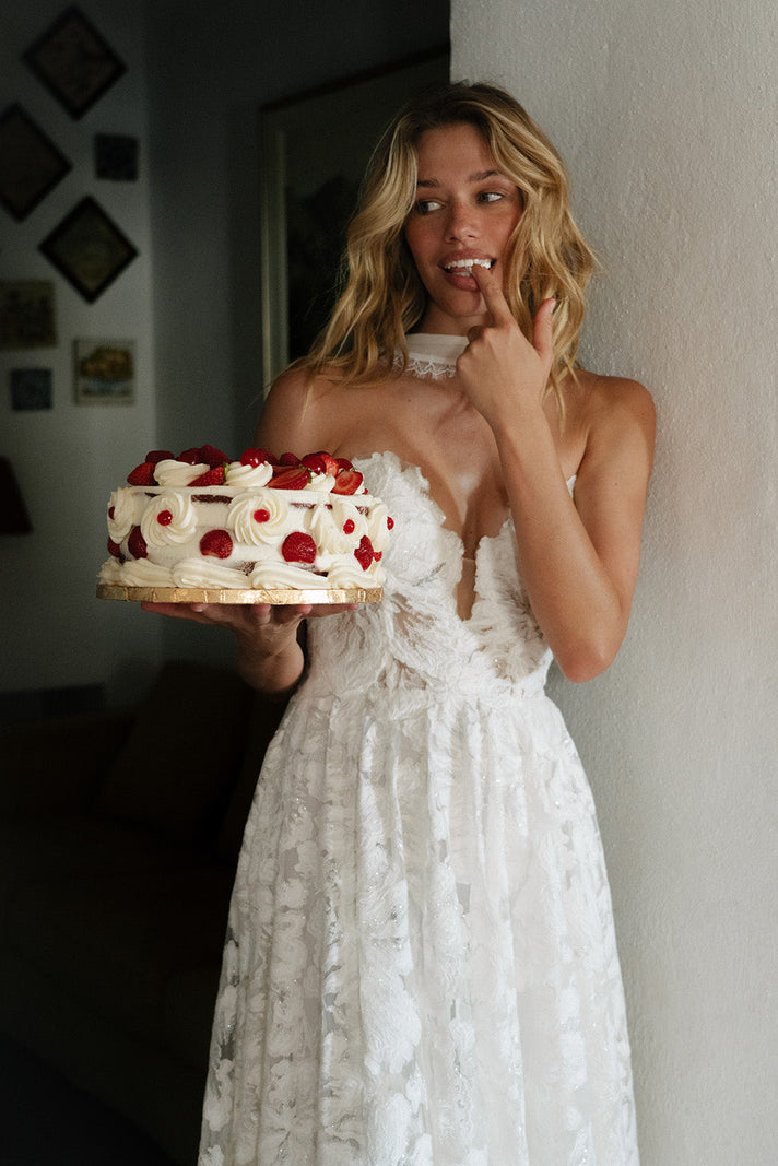 Grace Bride in the Como Gown