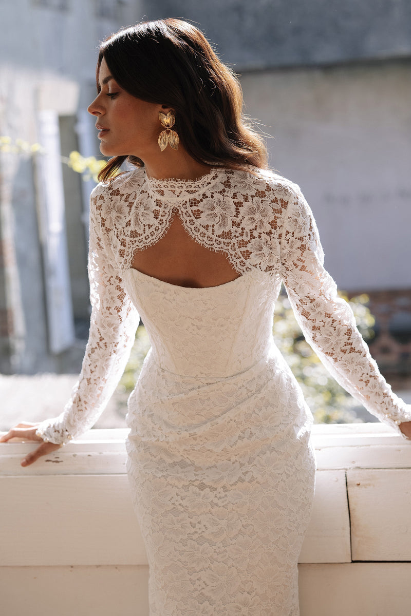 wedding dresses with lace bolero jackets Fashion Jacket Bridal Accessories Half Sleeve Wraps Jewel Neck Sheath For Custom Made Real Image hugging silhouette 4019: Beaded and Embroidered Lace