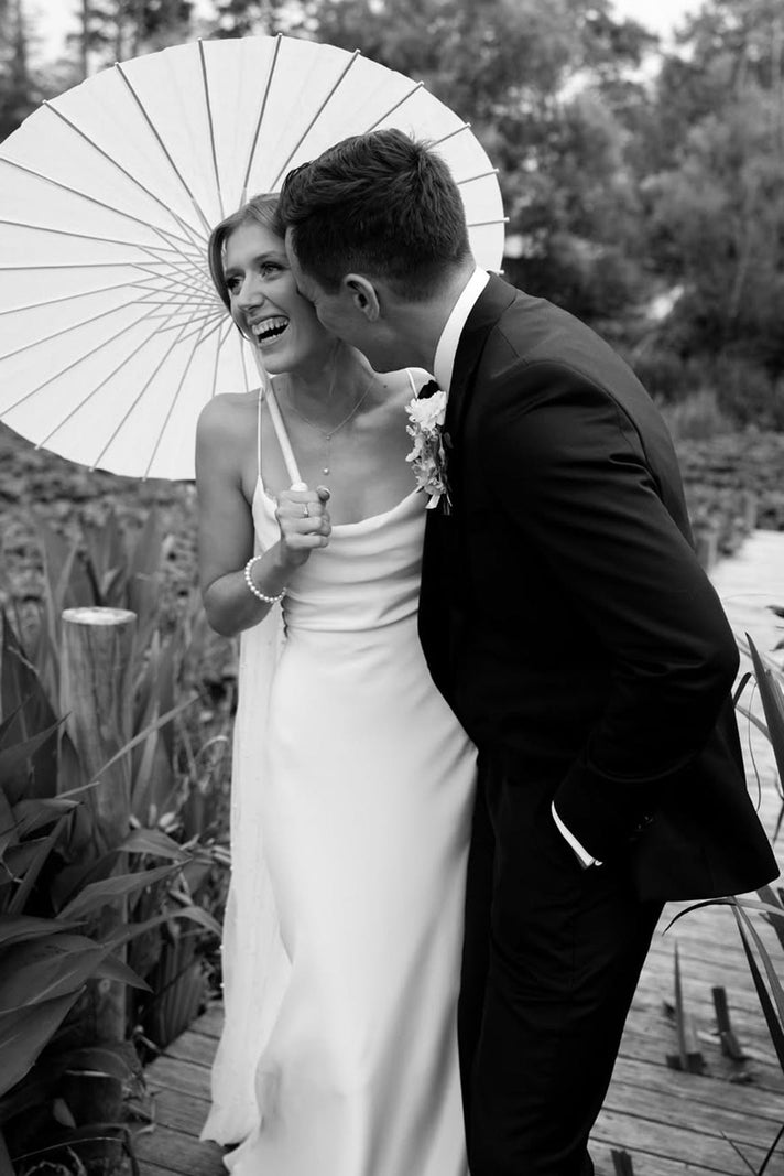 Grace Bride Claire in Honey Silk