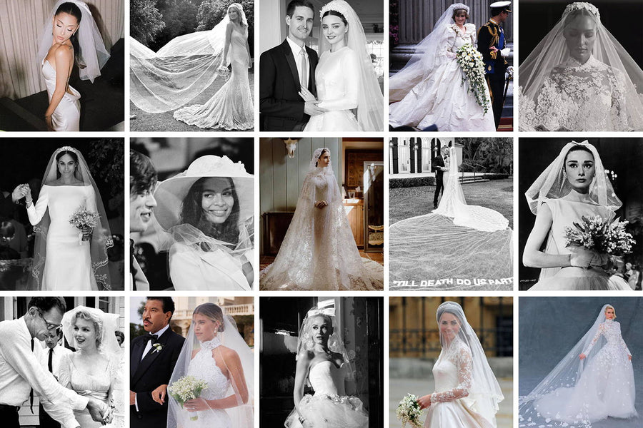 The Most Iconic Celebrity Veils of All Time