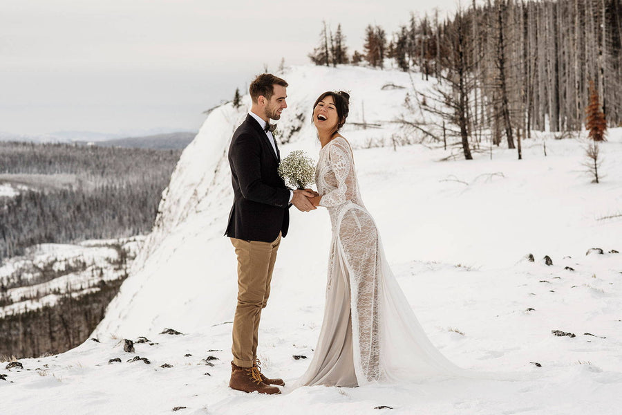 Que porter pour un mariage d'hiver 