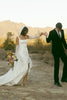 Grace bride in the Carmen gown