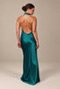 Teal plunge neck bridesmaids dress_L_
