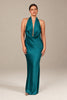 Teal plunge neck bridesmaids dress_L_