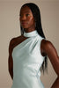 Billie Blue One Shoulder Bridesmaids Dress_XS_