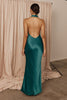 Teal backless bridesmaid dress_XS_