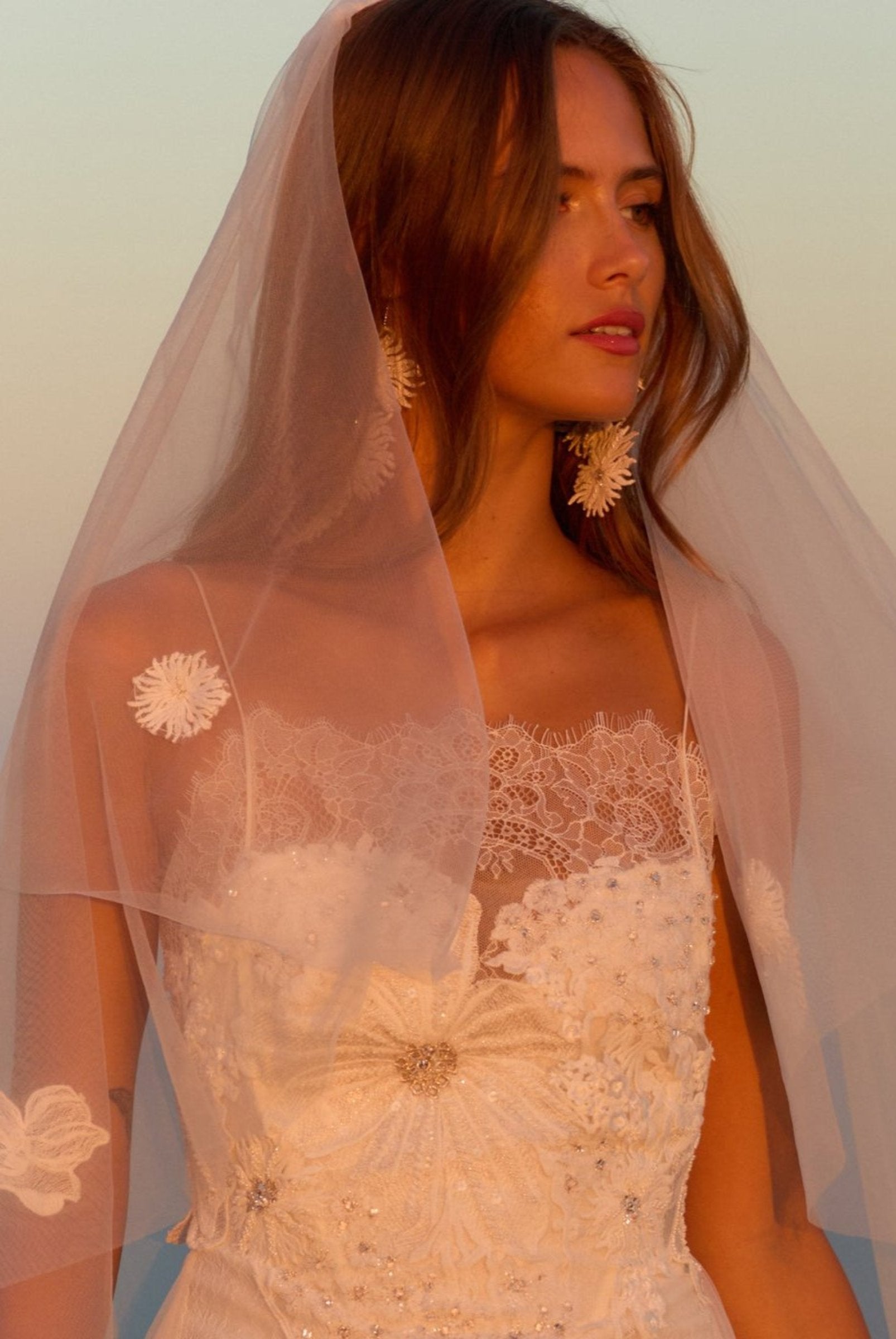 Isla Asymmetrical Earrings Bridal Earrings – Grace Loves Lace EU