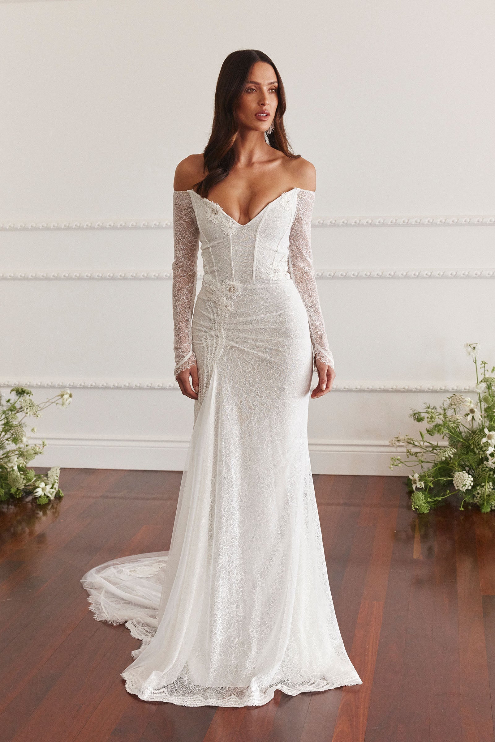 Gigi | Long Sleeve Wedding Dress Grace Loves Lace EU Gigi | Long Sleeve Wedding Dress Grace Loves Lace EU