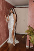 Satin halter neck wedding dress_XS_