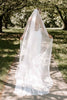 Grace Long Veil with Ivory Tulle