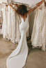 A corset crepe wedding dress_XS_