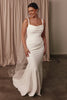 A corset crepe wedding dress_L_