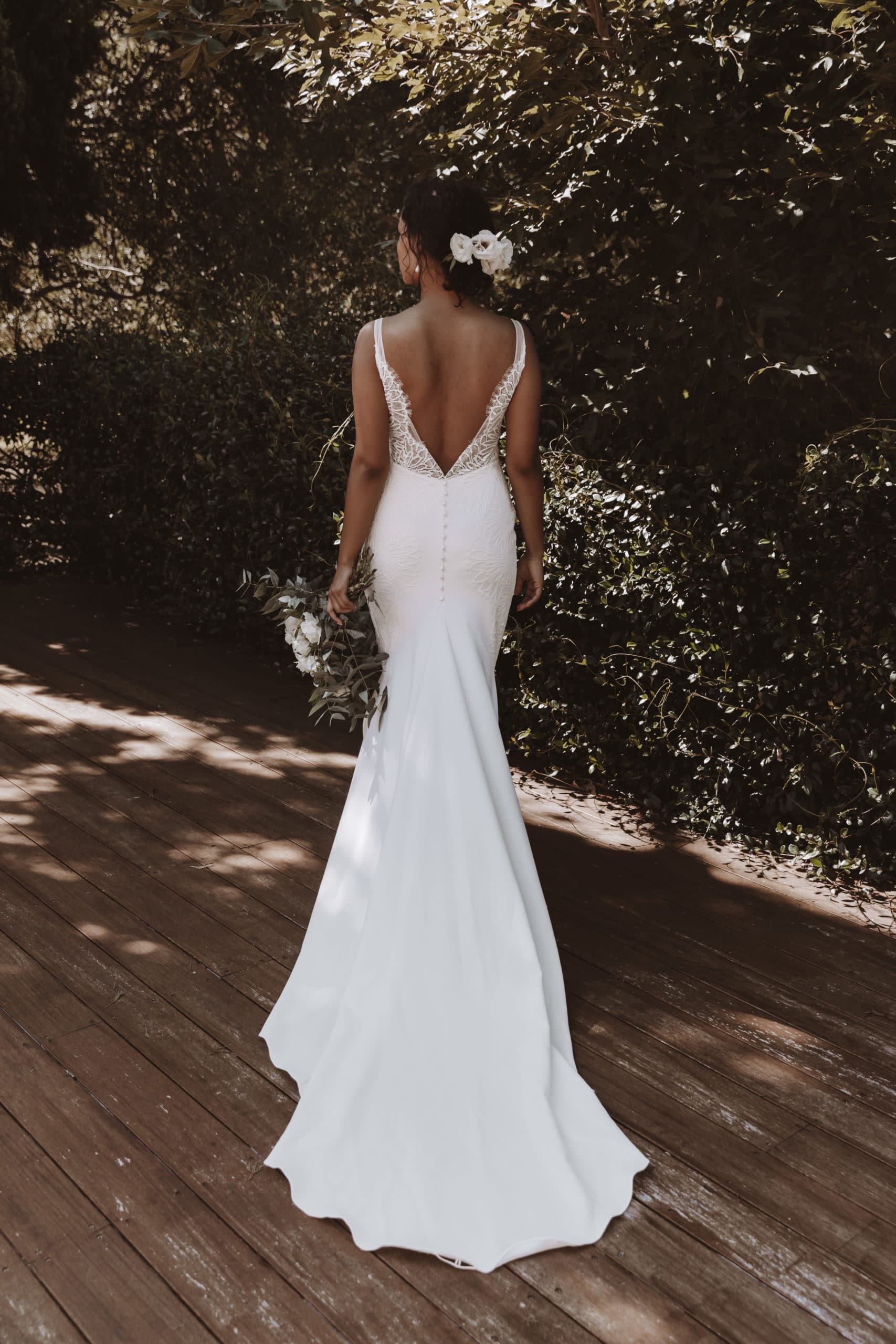 Trumpet Vs Fit And Flare Dress Best Wedding Dress For Slim Figure Lena Crepe Wedding Dress Grace Loves Lace EU Trumpet Vs Fit And Flare Dress Best Wedding Dress For Slim Figure Lena Crepe Wedding Dress Grace Loves Lace EU