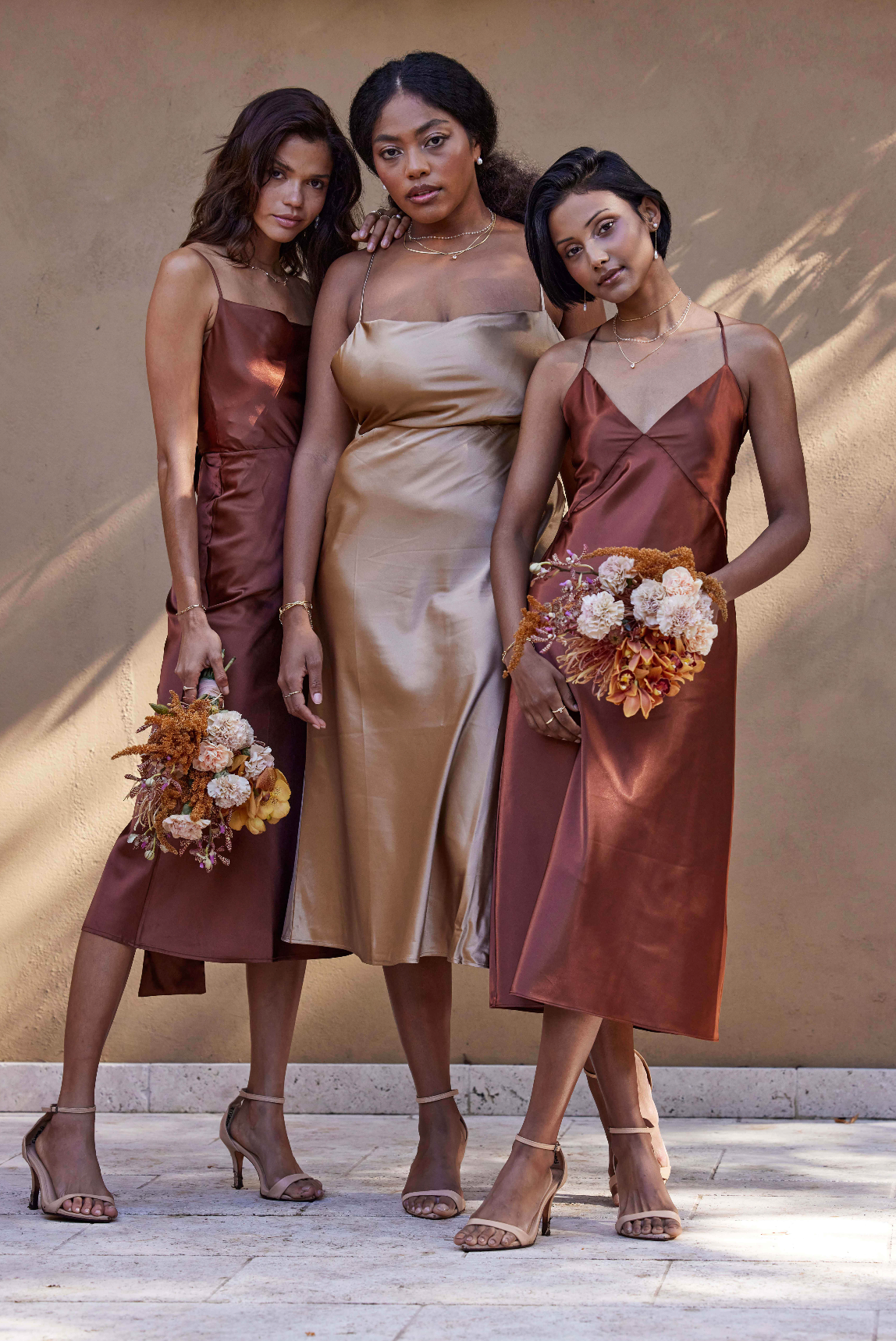 Silky Satin Midi Copper | Bridesmaid Grace Loves Lace EU Silky Satin Midi Copper | Bridesmaid Grace Loves Lace EU