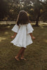 Grace Loves Lace Mini Silk Sunflower Flower Girl Dress