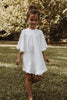 Grace Loves Lace Mini Silk Sunflower Flower Girl Dress